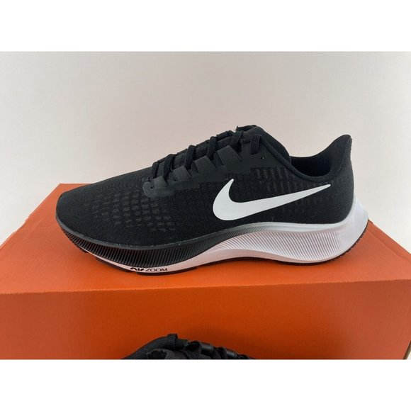 Nike Air Zoom Pegasus 37 Black White Women's Size 9 Shoes Damaged Shoe Box - Picture 5 of 12